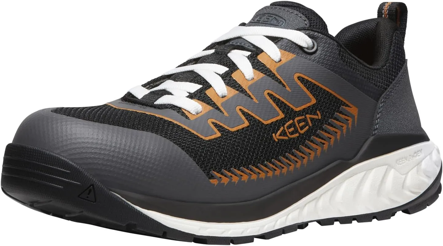 KEEN Utility Men's Arvada Low Height Composite Toe Breathable Industrial Work Sneakers