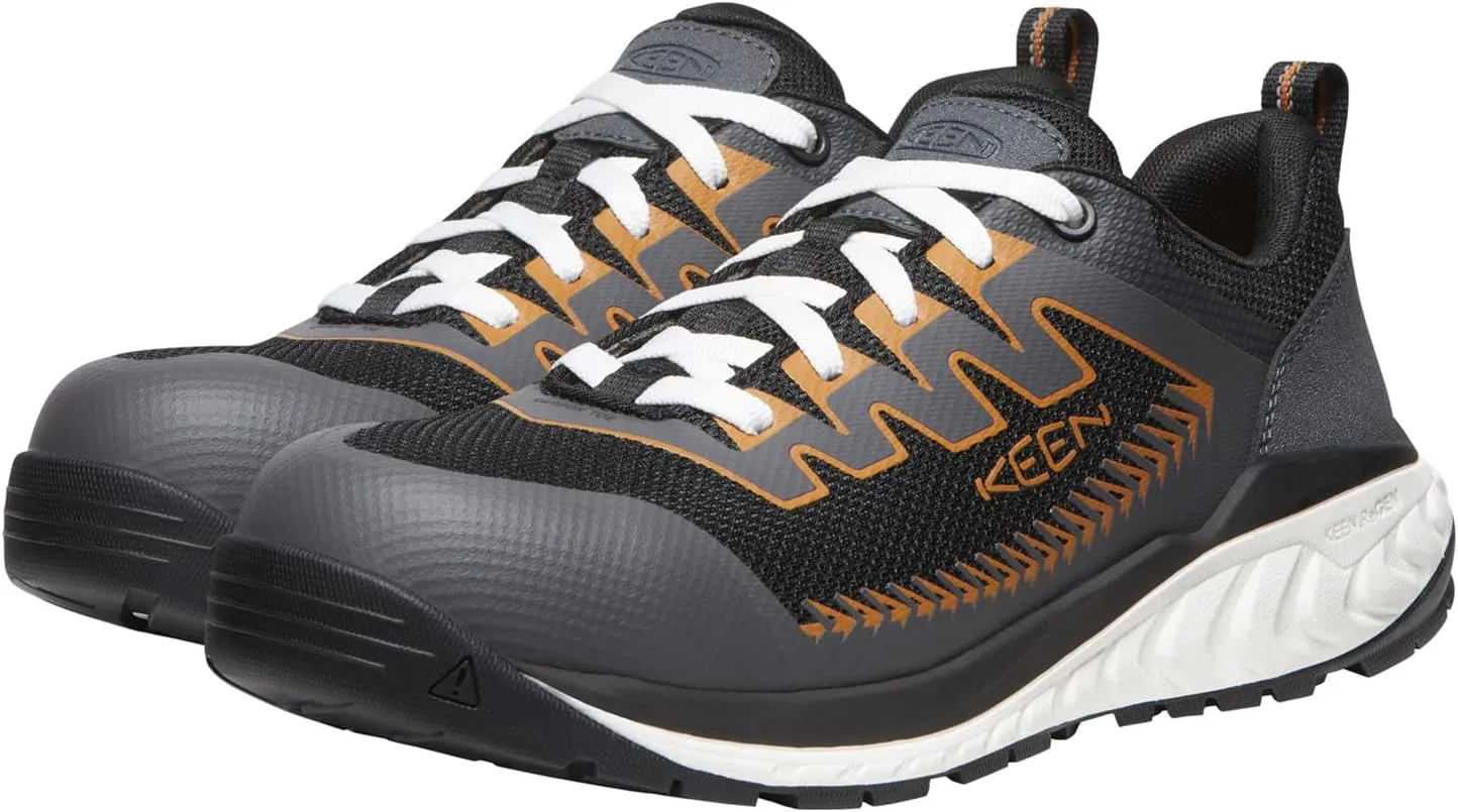 KEEN Utility Men's Arvada Low Height Composite Toe Breathable Industrial Work Sneakers