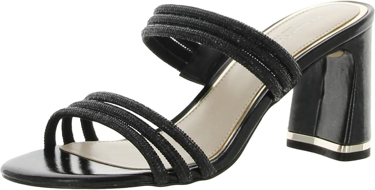 Kenneth Cole Women's Amelia Flare Jewel Heeled Sandal Loafer
