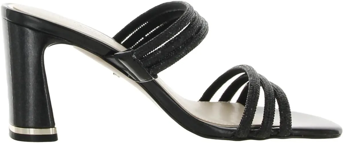 Kenneth Cole Women's Amelia Flare Jewel Heeled Sandal Loafer