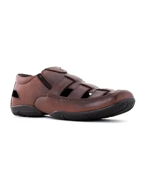 Khadim Lazard Leather Bantu Sandal for Men