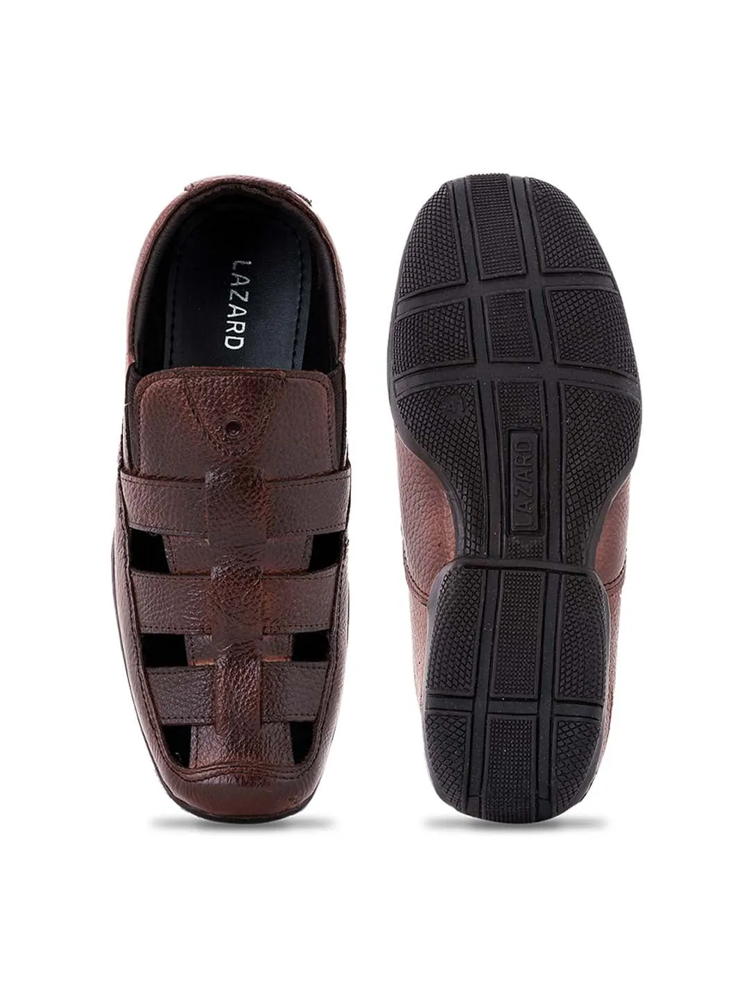 Khadim Lazard Leather Bantu Sandal for Men