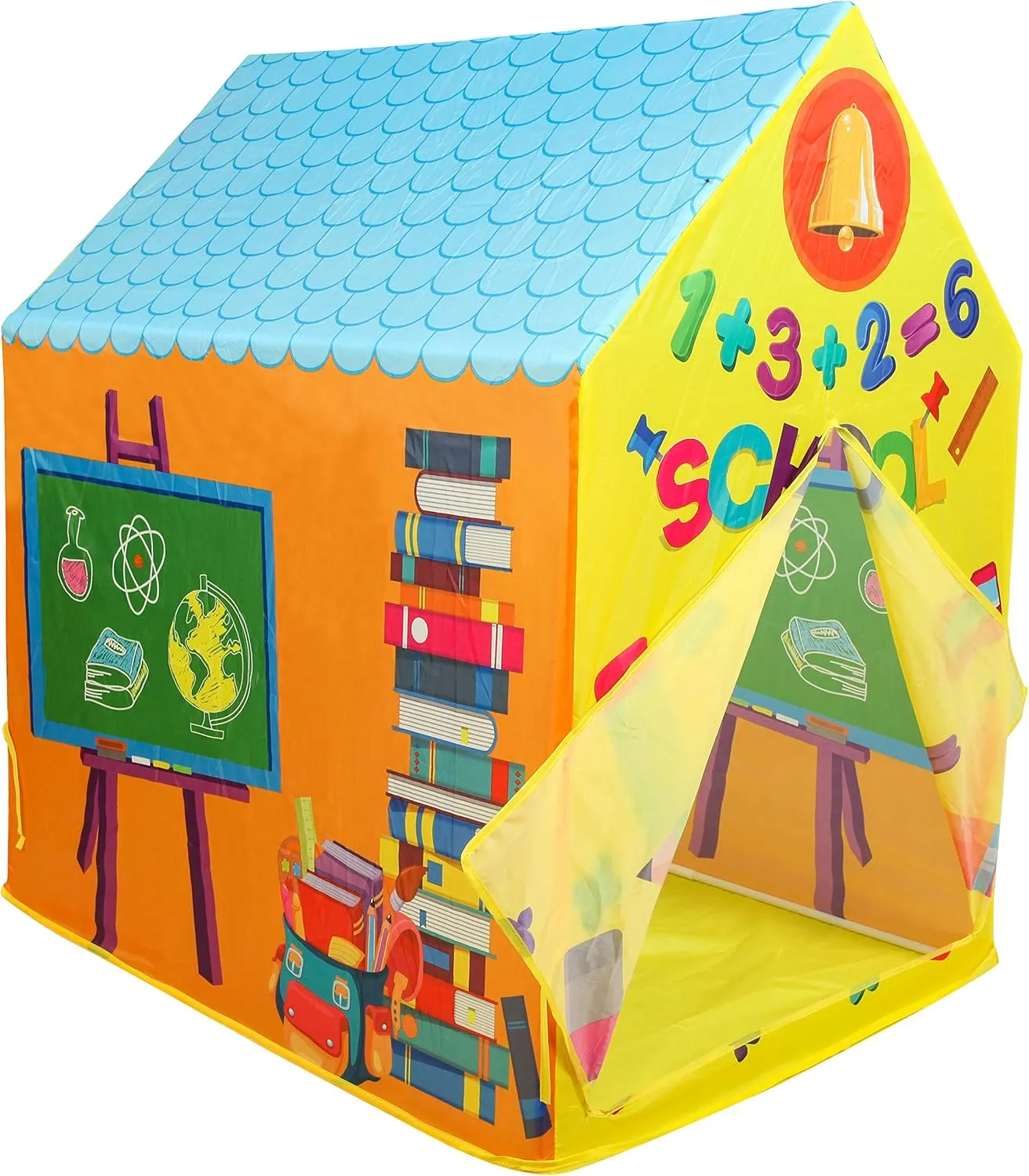 Kiddie Play School Playhouse Kids Play Tent for Boys & Girls Indoor Outdoor Toy