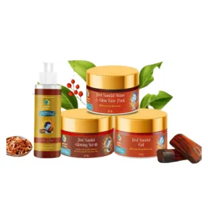 Lakshmi Krishna Red Sandal Glow & Whitening Kit