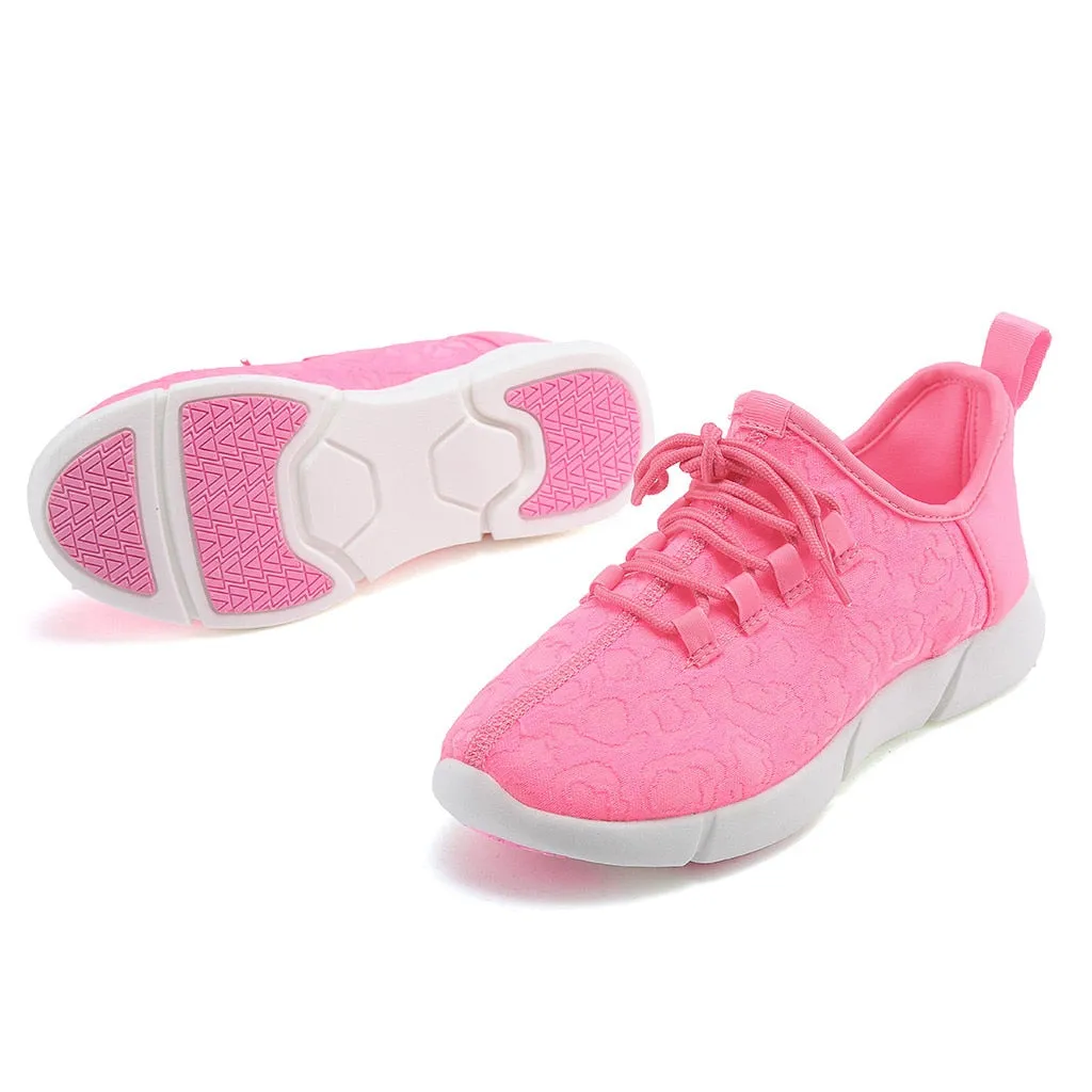 Led Fiber Optic Men Shoes