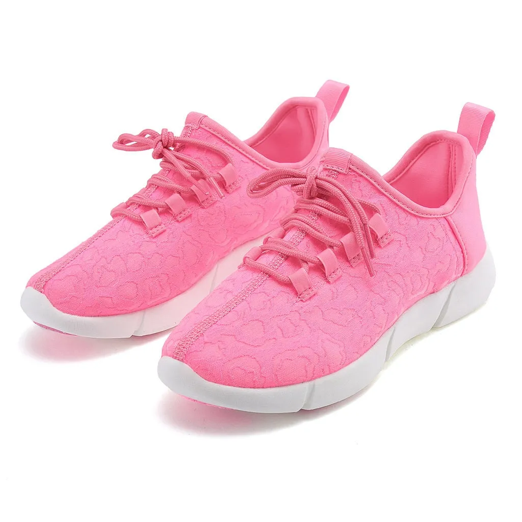 Led Fiber Optic Men Shoes