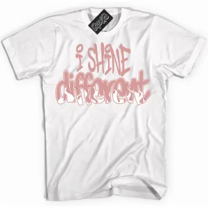 Legend Pink 1s Sneaker Shirt I Shine Different Graphic