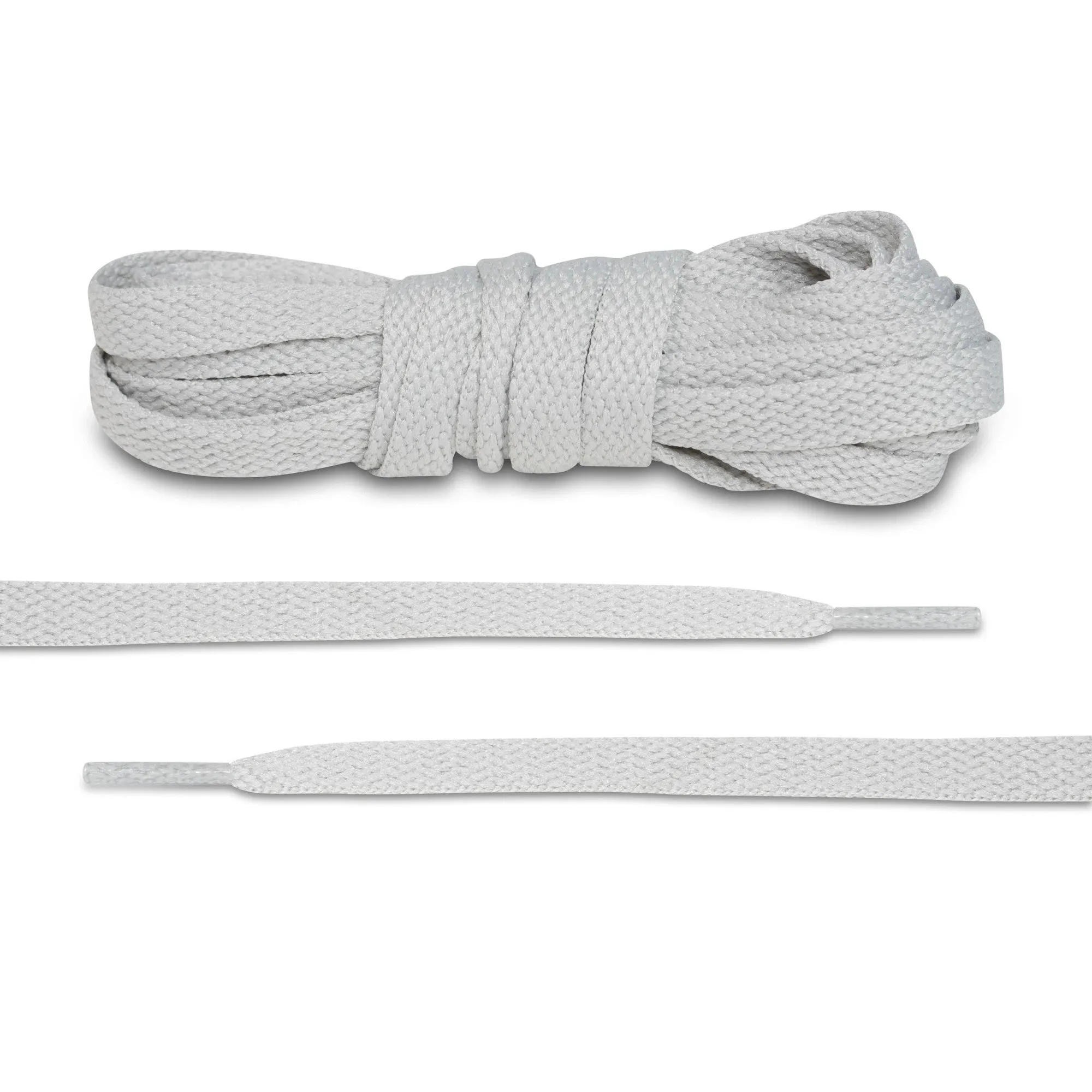 Light Grey (High Top) Shoe Laces