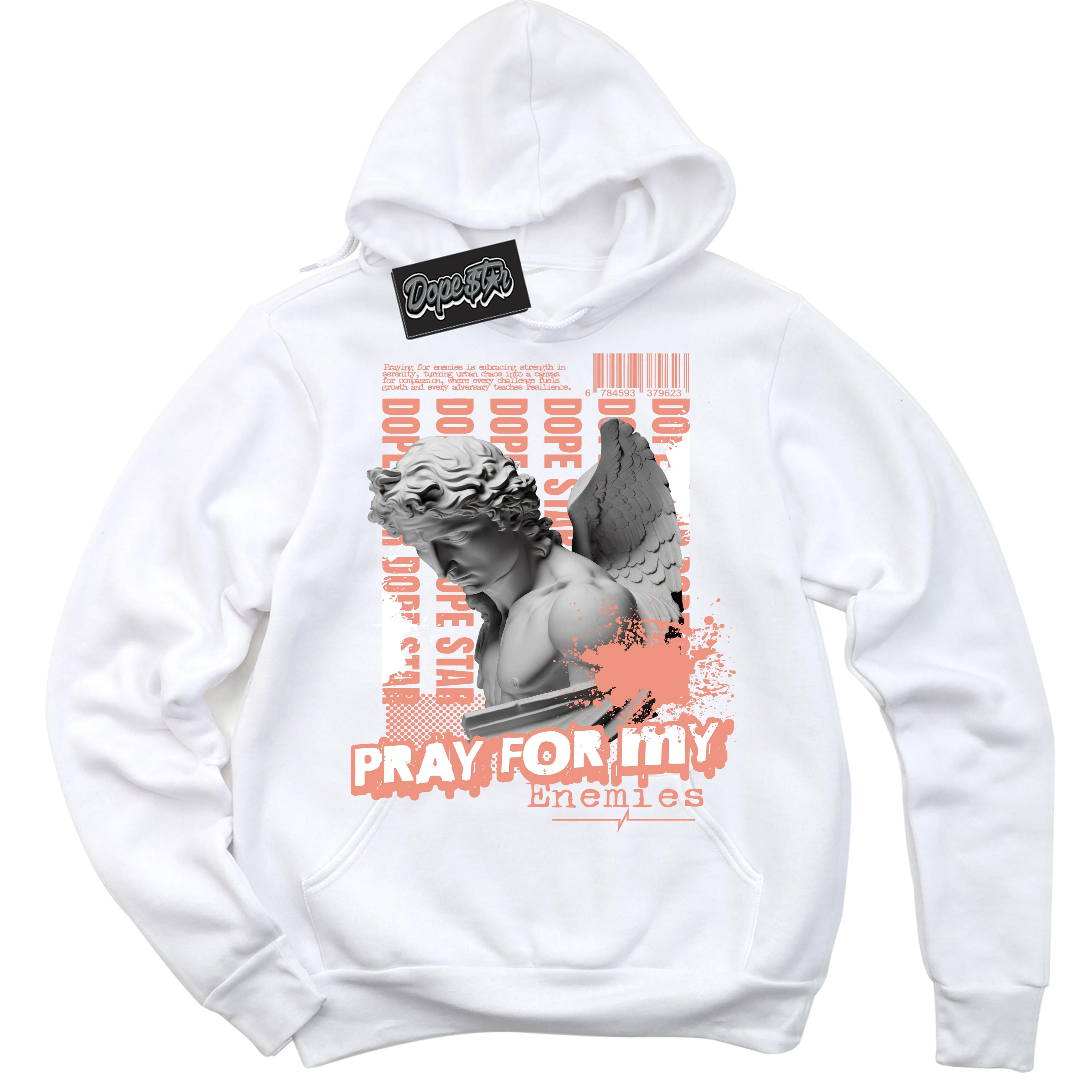 Light Wild Mango Dunk Sneaker Hoodie Pray Enemies Graphic