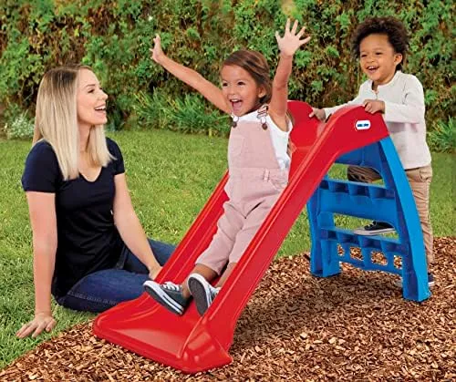 Little Tikes First Slide for Kids, Easy Set Up for Indoor Outdoor, Easy to Store, for Toddlers Ages 18 Months - 6 years