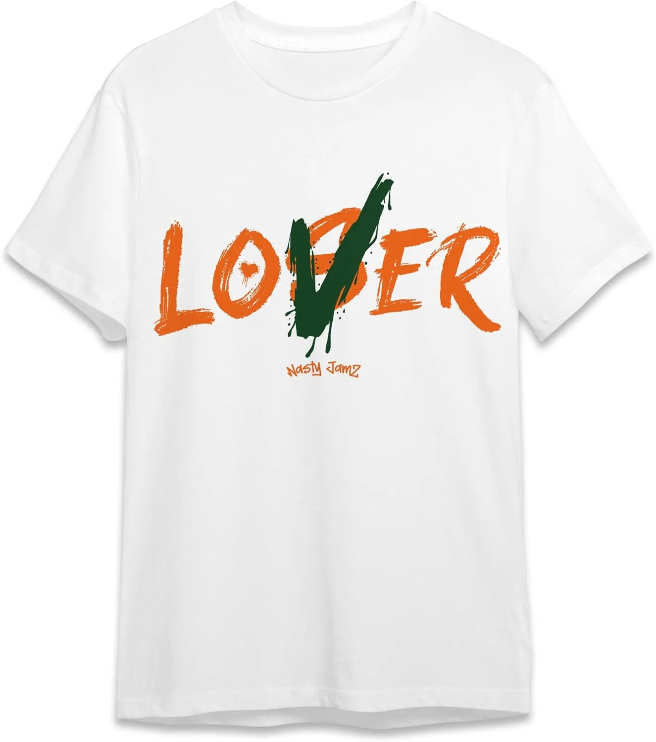 Loser Lover Unisex T-Shirt Matching Dunk Low Miami White/Black
