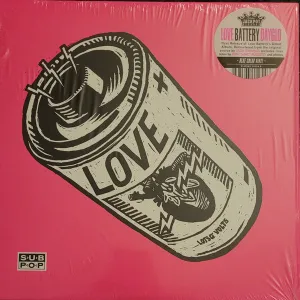 Love Battery – Dayglo Blue Color Vinyl LP Record