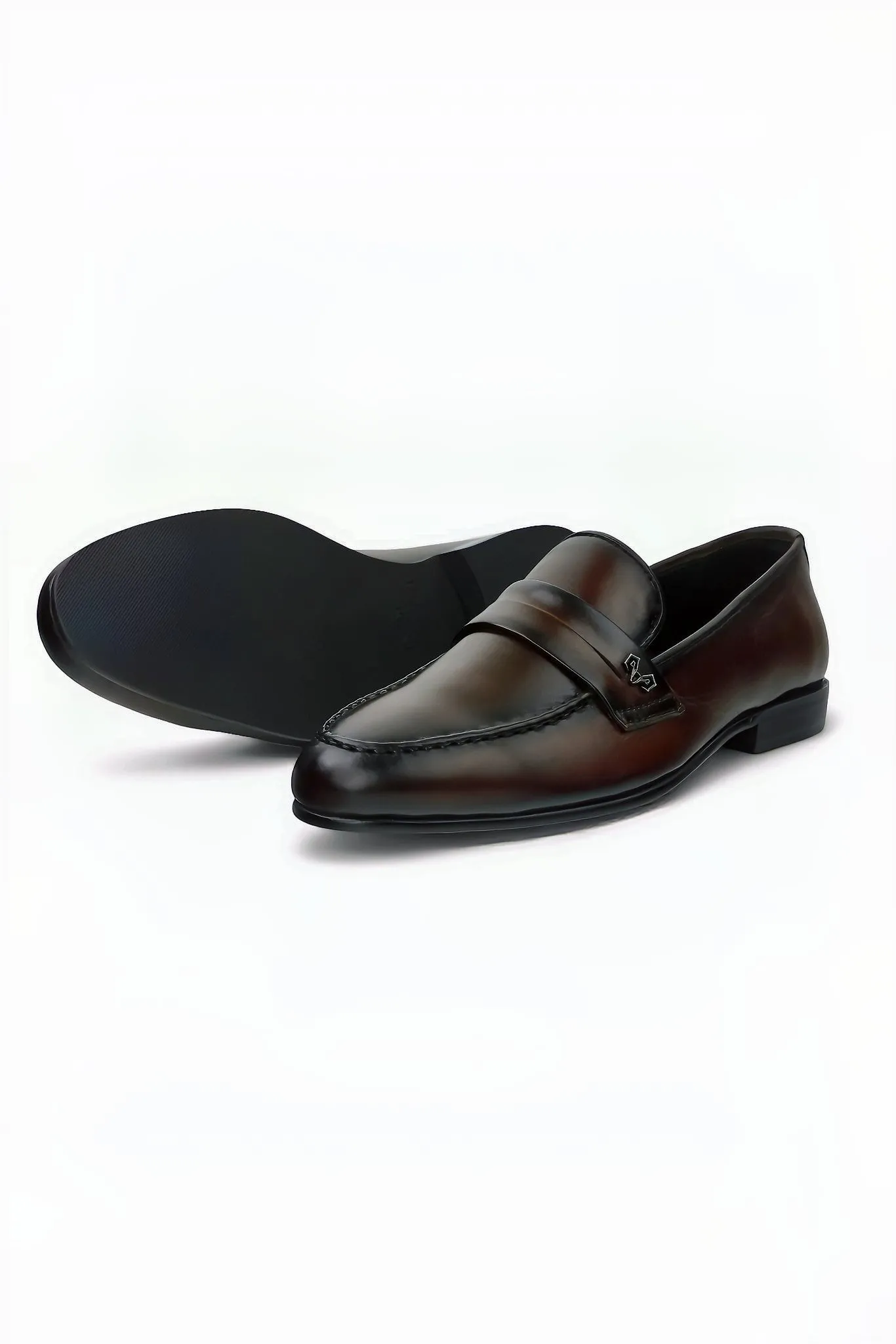 Luxury Choco Handmade Loafer Shoes