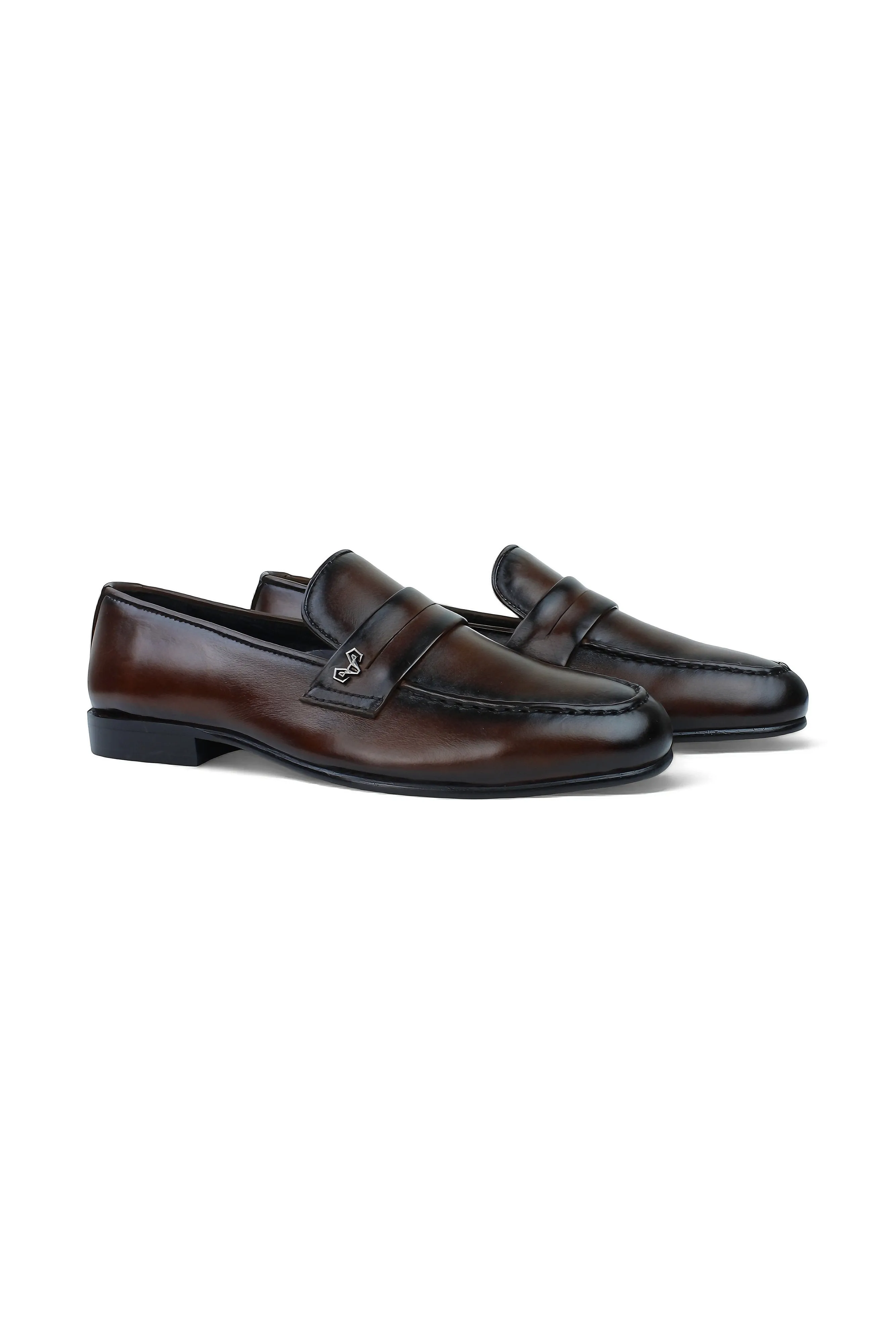 Luxury Choco Handmade Loafer Shoes