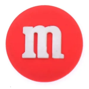 M And M'S Light Red Dragée Chocolate Confectionery Shoe Charm