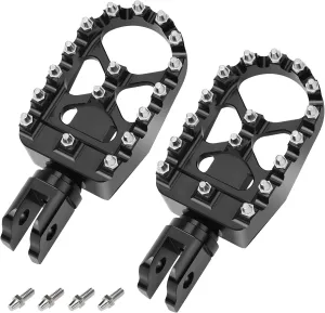 M8 Softail Front Foot Pegs compatible with Harley Davidson 2018-2025 FXST FXBB FXLR FXLRS FXLRST FLSB FXBR FXBRS RH1250S Street Bob Low Rider LowRider Breakout Rider's Footrest Pedal