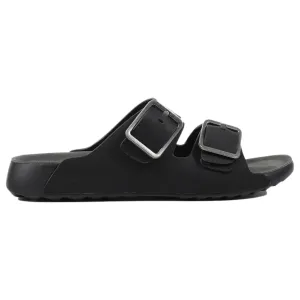 Mens Hush Puppies Hoges Sandals Black/Grey