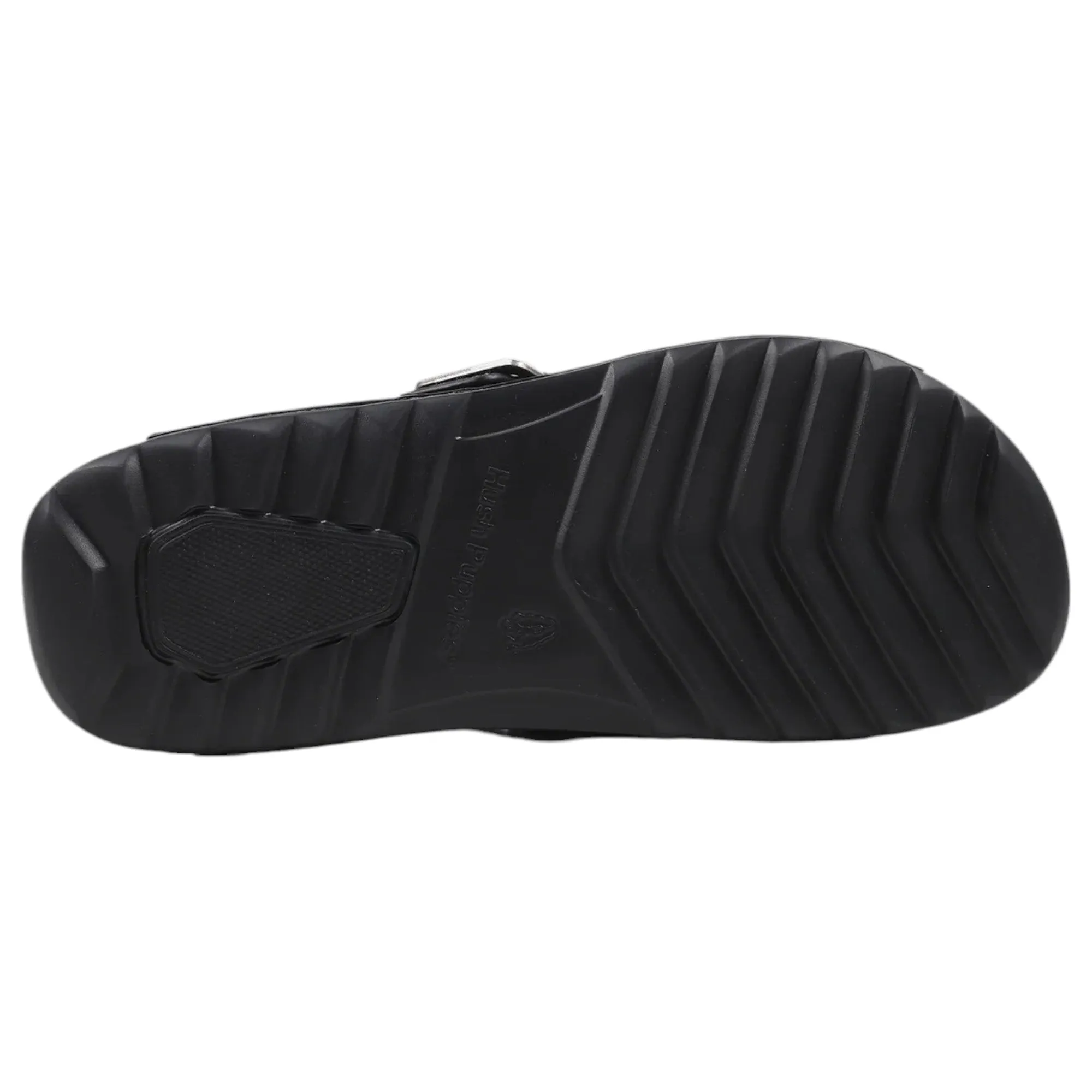 Mens Hush Puppies Hoges Sandals Black/Grey