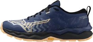 Mizuno Wave Daichi 8 Women's Trail Running Shoes, Estate Blue/Apricot Ice/Black