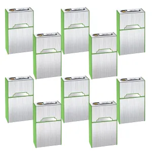Module Box, Cigarette Case Module with Electric Lighter 10PCS, USB Rechargeable for Whole Package 100mm Cigarettes 20pcs King Size Glow in The Dark, Flameless, Windproof, Moisture-Proof