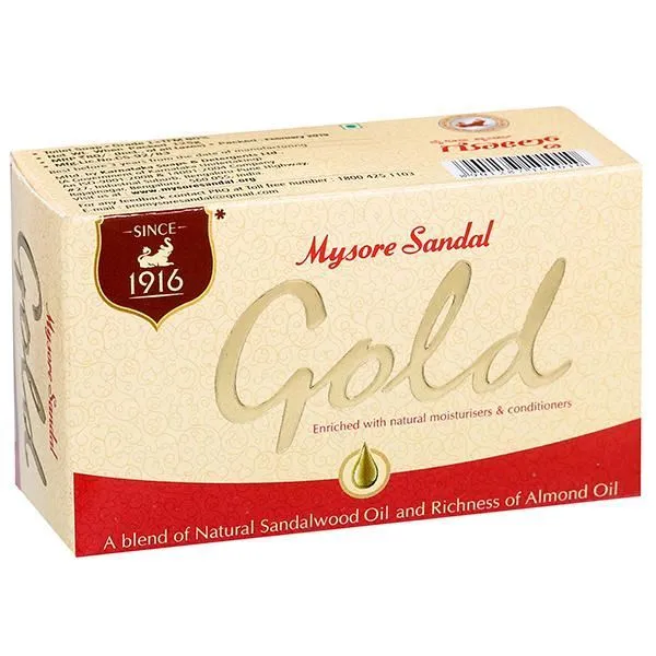 Mysore Sandal Gold Soap - 125 g