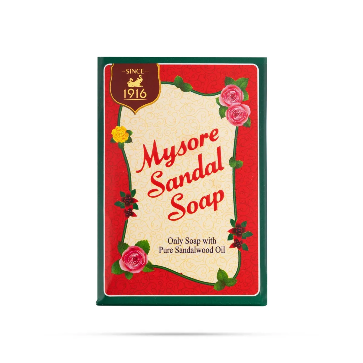 Mysore Sandal Soap - 125 Gms | Pure Sandalwood Oil Soap/ Bathing Soap/ Herbal Soap/ Bath And Body Wash