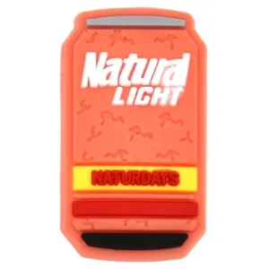 Natural Light Naturedays Beer Can Shoe Charm