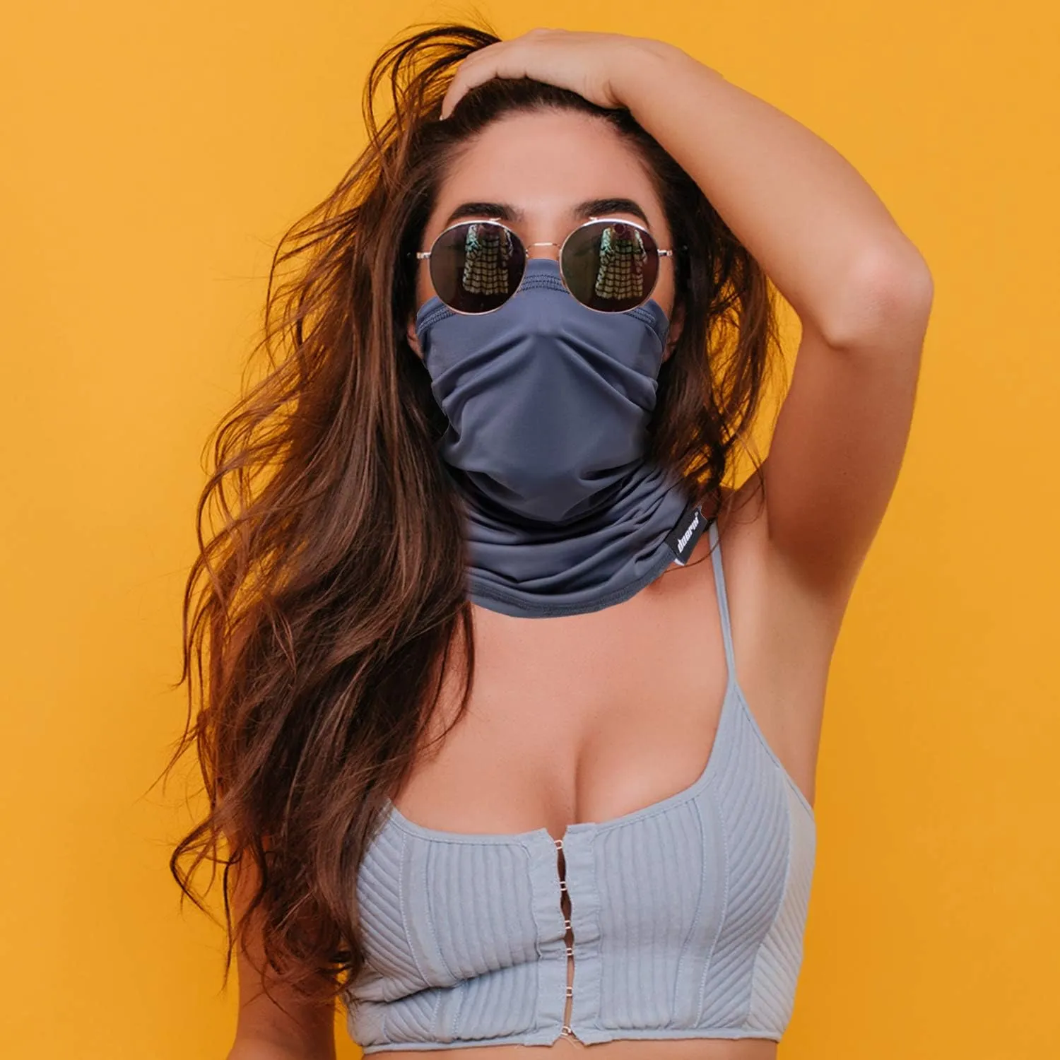 Neck Gaiter Face Mask Reusable, Cloth Face Masks Bandana Balaclava Cover Scarf Shield