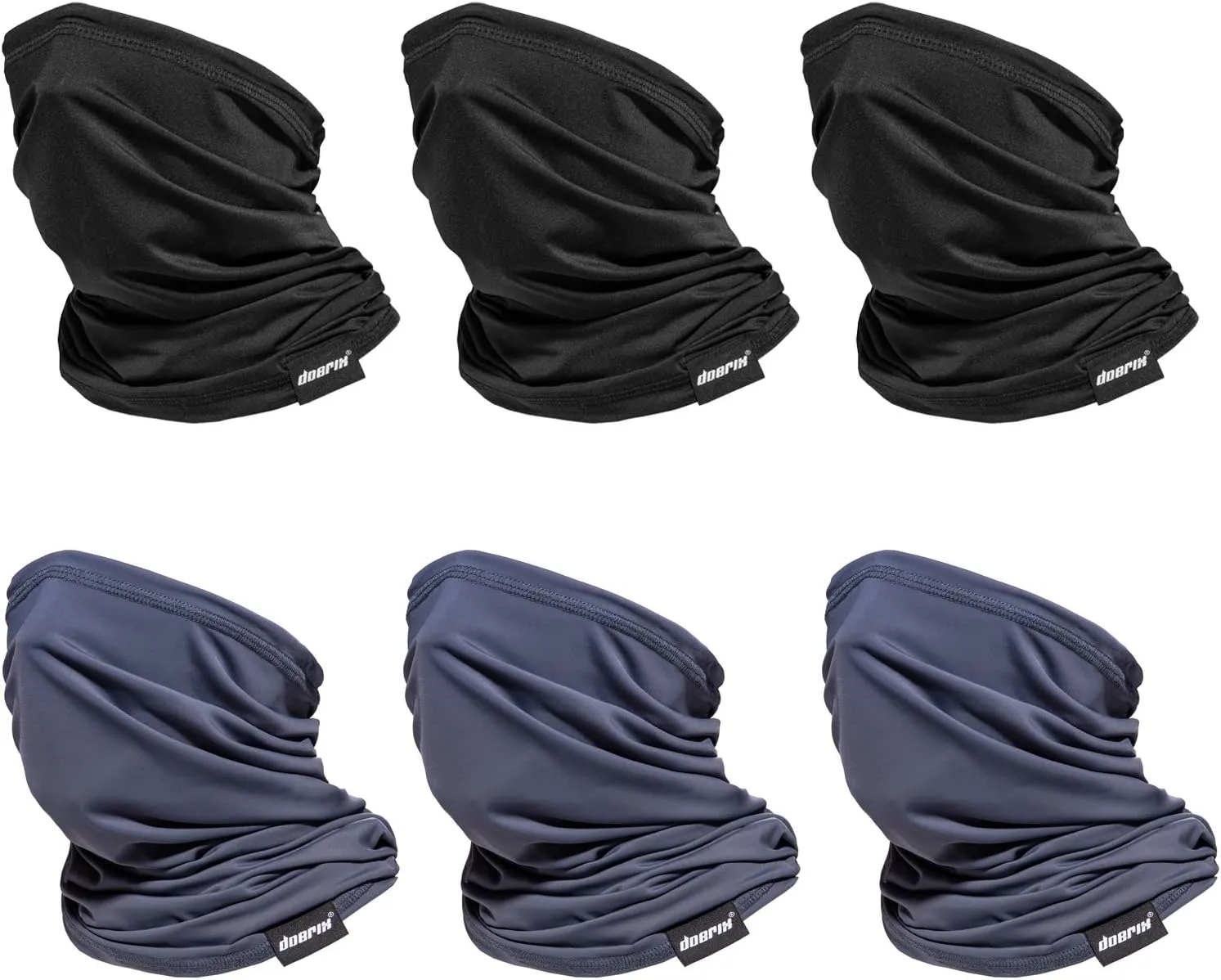 Neck Gaiter Face Mask Reusable, Cloth Face Masks Bandana Balaclava Cover Scarf Shield