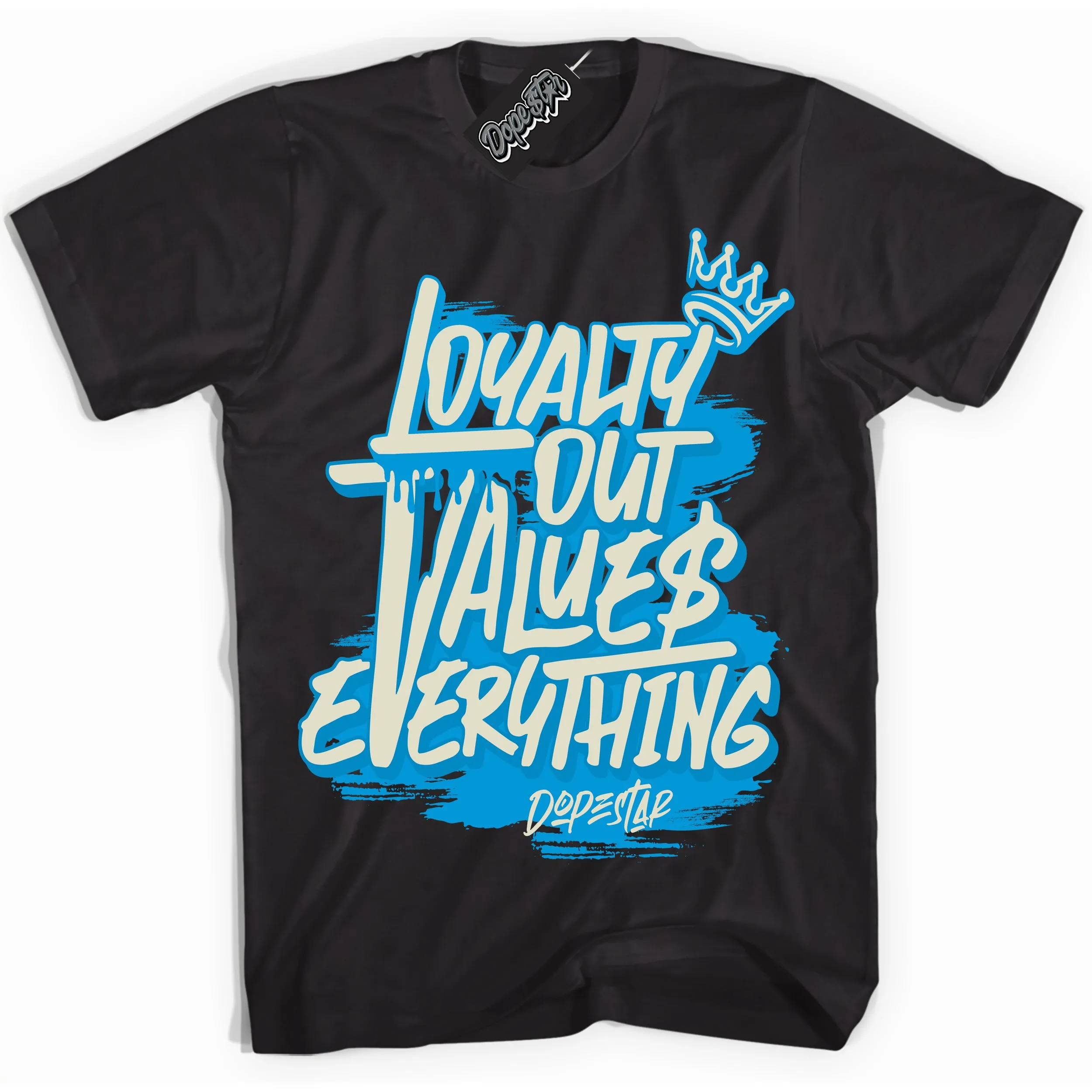 Next Nature Light Khaki Star Blue Dunk Sneaker Shirt Loyalty Out Values Everything Graphic