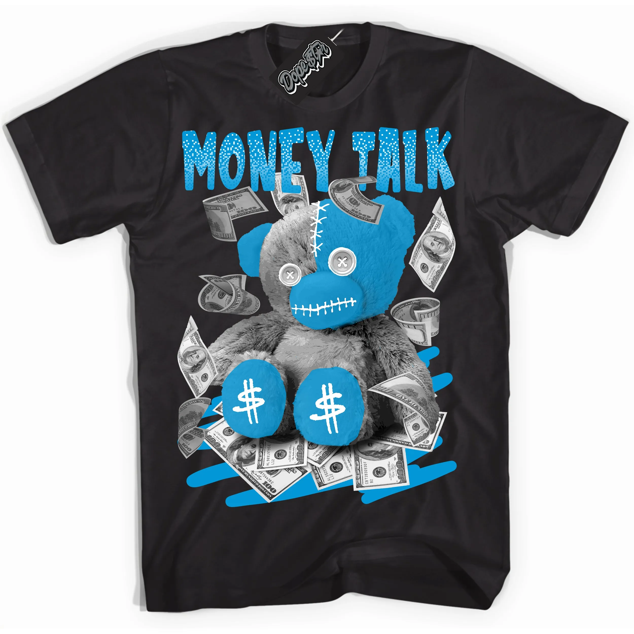 Next Nature Light Khaki Star Blue Dunk Sneaker Shirt Money Talk Bear Graphic