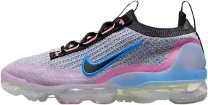 Nike Air Vapormax 2021 FK Next Nature Women's Shoes Size-6 Pink Blast/Black-photo Blue