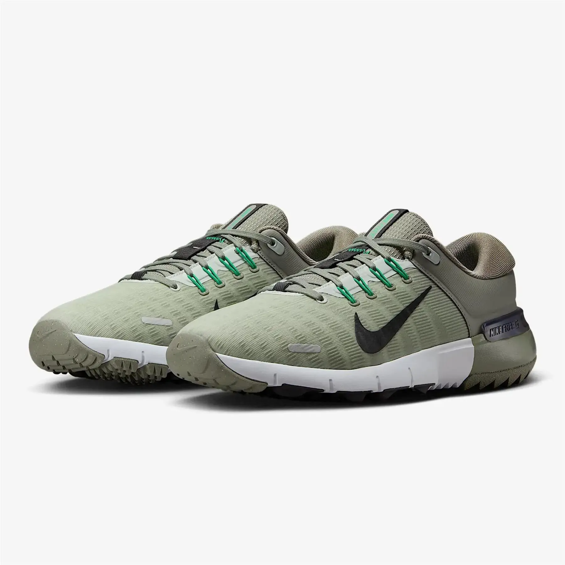 Nike Free Golf Shoes Light Army/Black/Light Silver
