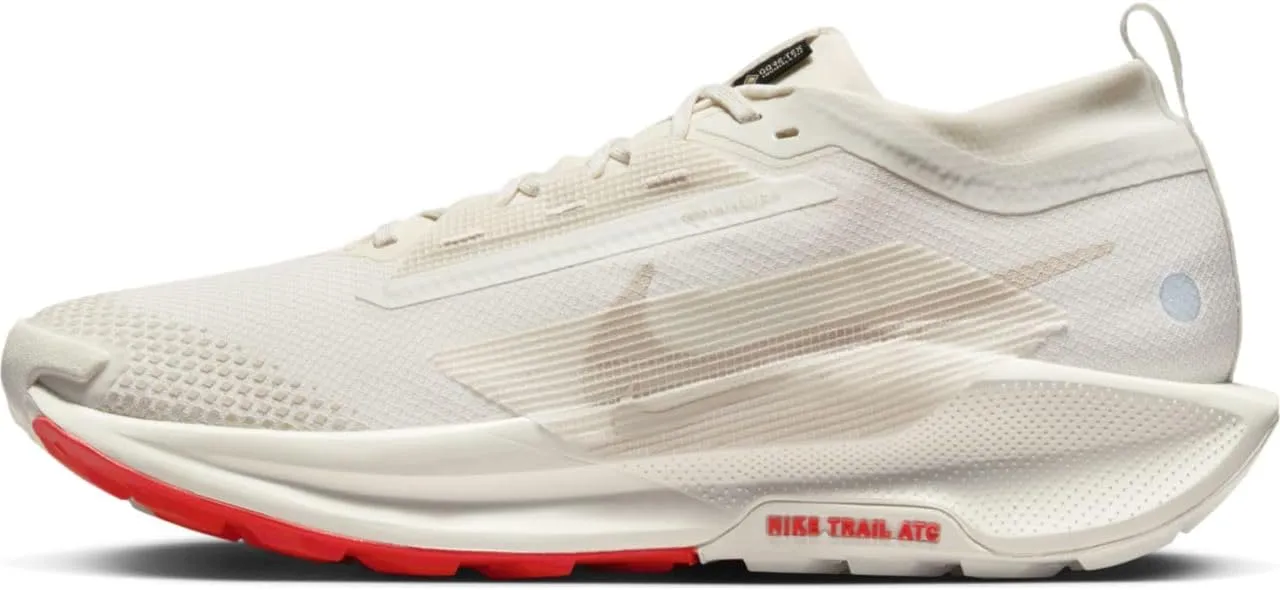 Nike Pegasus Trail 5 Gore-TEX Men's Waterproof Trail Running Shoes (FQ0908-100, Sail/Picante Red/Light Orewood Brown) Size 13