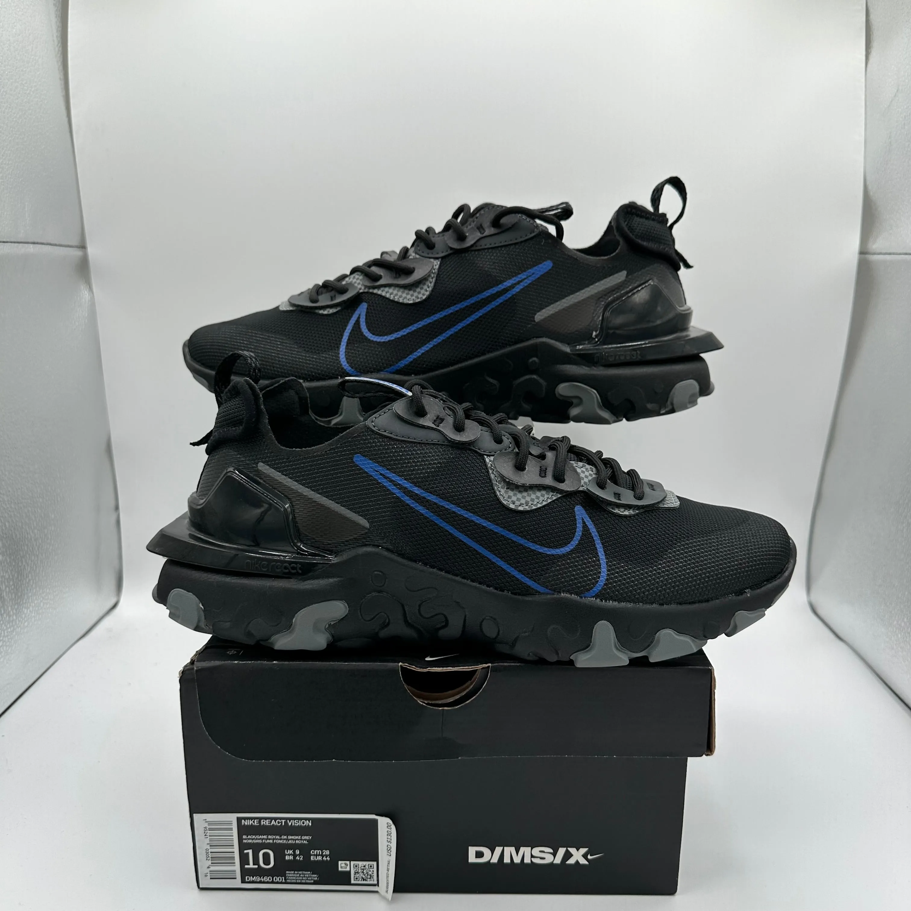 Nike React Vision Game Royal Black