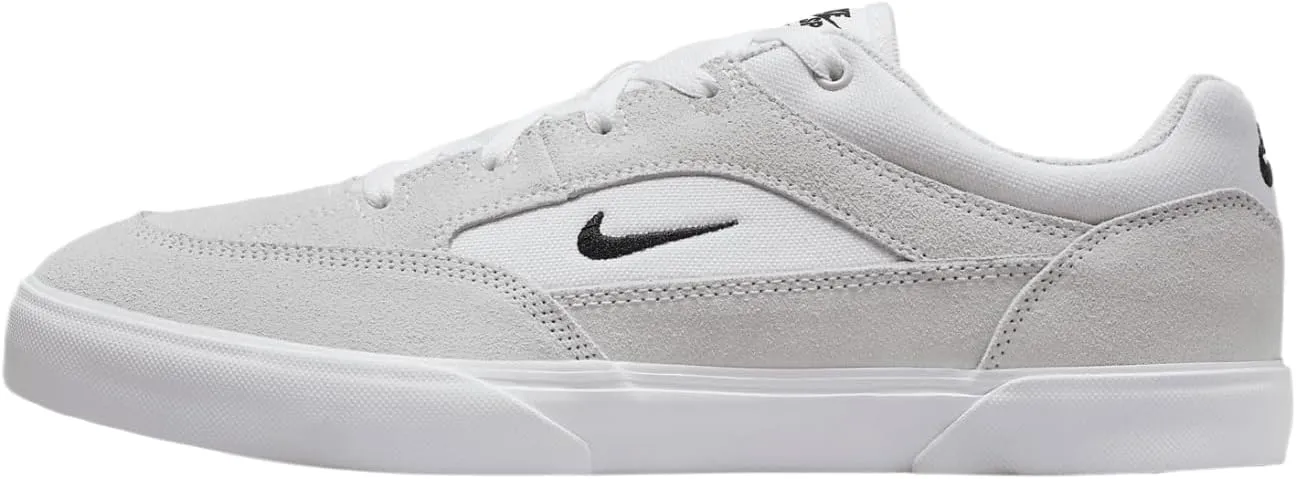 Nike SB Malor Men's Shoes (FV6064-101, White/Summit White/Gum Light) Size 9
