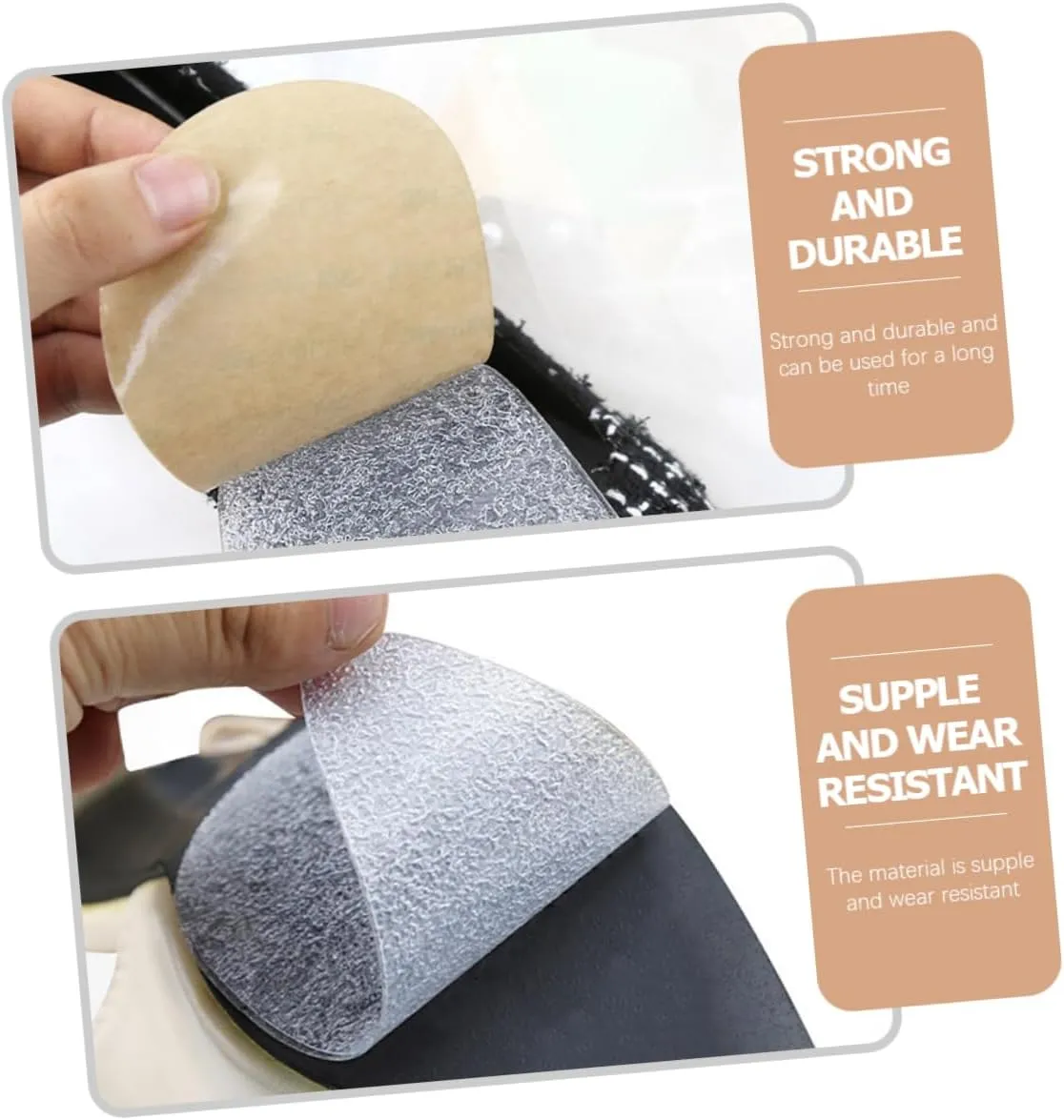 NOLITOY 5sets Silicone Anti-Slip Heel Inserts for Crochet Slippers Shoe Sole Guards 2pairs*5