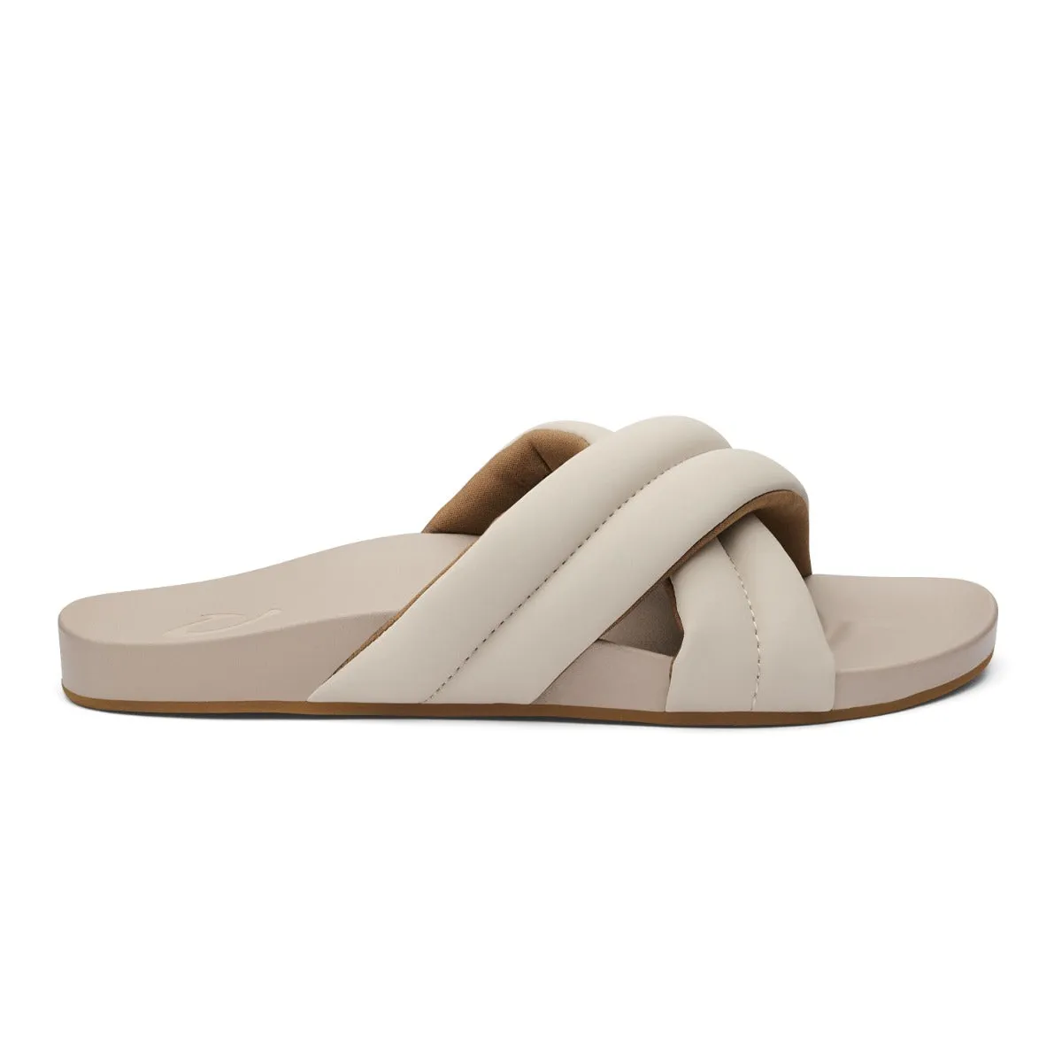 Olukai Cloudy Hila Women's Puffy Slide Sandals 20490-YDYD