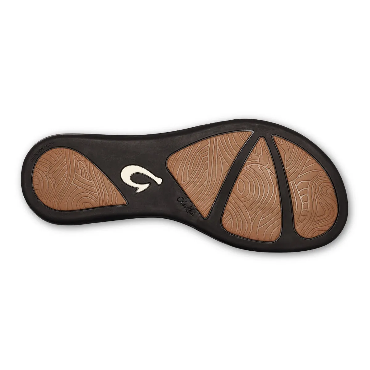 Olukai Copper/Dark Java Aukai Women's Everyday Leather Sandals 20442-CO48
