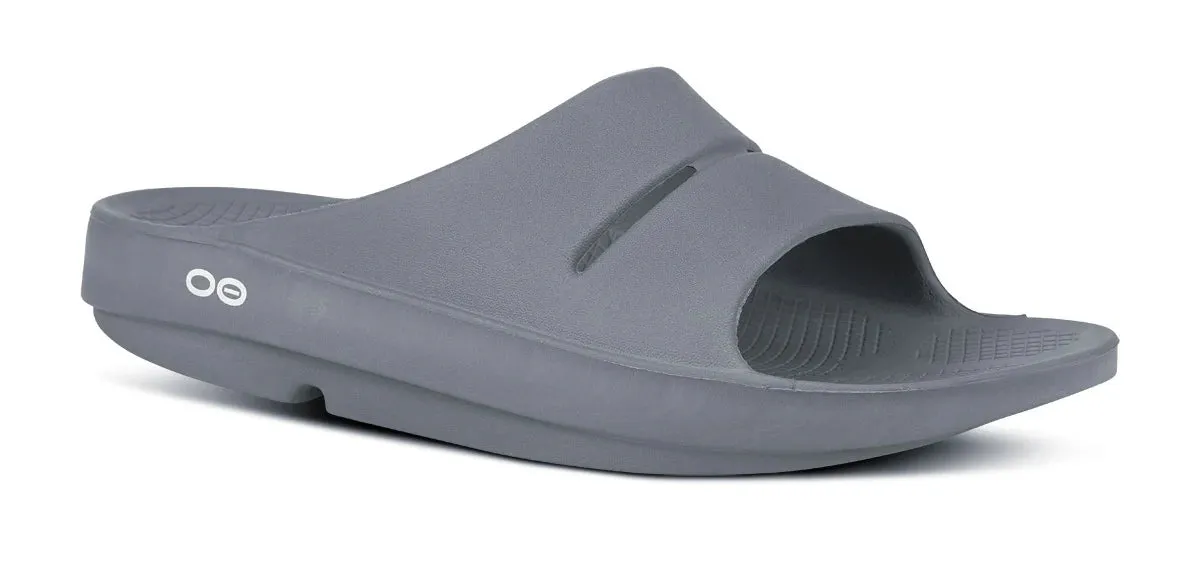 Oofos OOahh Slide - Slate