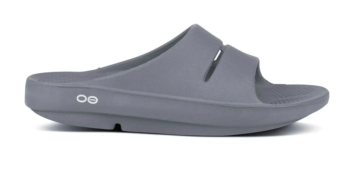 Oofos OOahh Slide - Slate