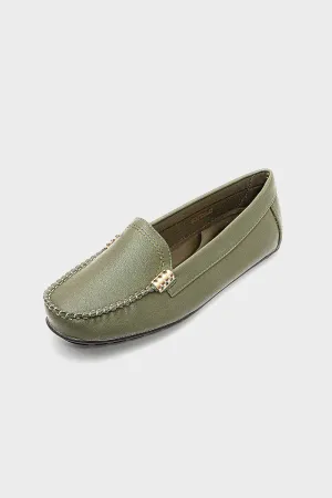 Plain Leather Loafer