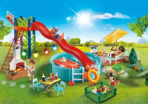 PLAYMOBIL 70987 Modern House-Pool Party