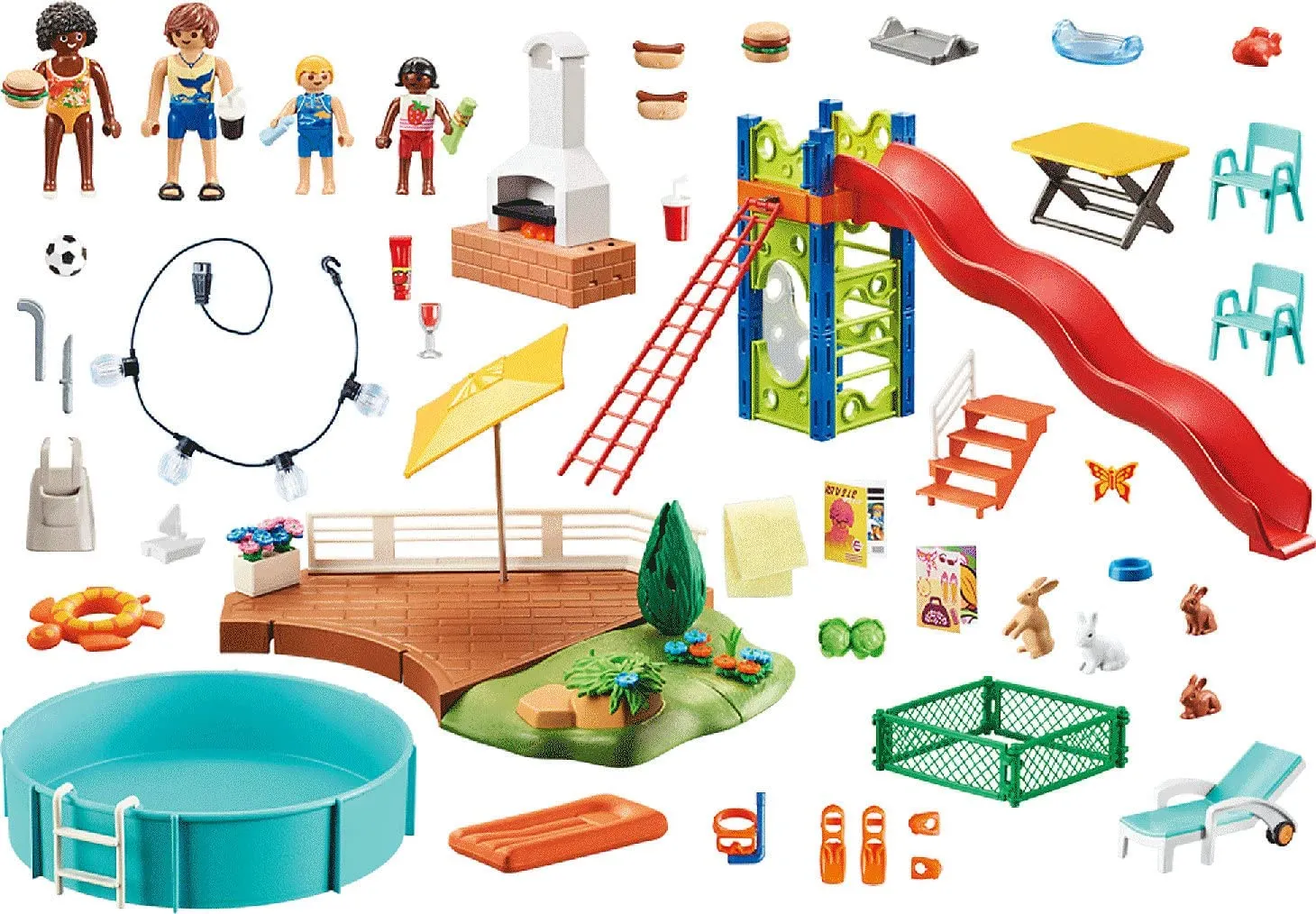 PLAYMOBIL 70987 Modern House-Pool Party