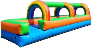 Pogo Bounce House Inflatable Splash and Ride Waterslide (Without Blower) - 25' Long x 9' Tall x 6' Wide - Crossover Water Slide Only