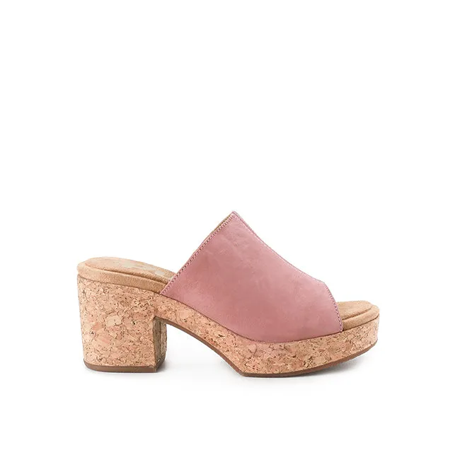 Poppy Slide In Cool Pink Nubuck
