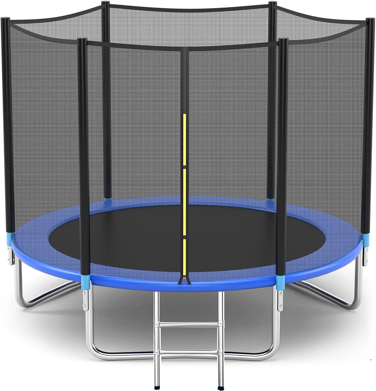 Pro Trampoline with Safety Enclosure, 8Ft 10Ft 12Ft 14Ft 15Ft 16Ft Heavy Duty Jumping Mat and Spring Cover Padding for Kids and Adults