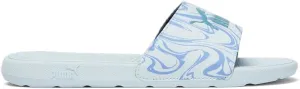 Puma Womens Cool Cat 2.0 Marbleized Slide Athletic Sandals Casual - Blue - Size 10 M, 39543801