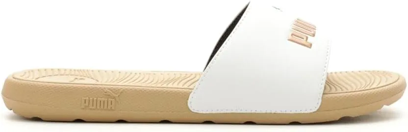 PUMA Womens Cool Cat 2.0 Slide Casual Sandals Casual - White - Size 8 M