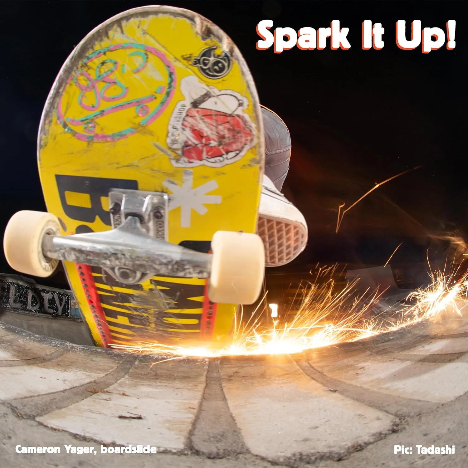 Rail Devils Sparking Skateboard Rails by Tail Devil | Skateboarding Deck Rails with Infused Flints for Sparks | Cool Spark Effect During Boardslides | Ultimate Skateboarder's Accessory